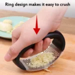 Stainless Steel Garlic Press - Image 6