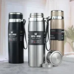 Stainless Steel Thermal Vacuum Bottle – 1L - Image 10