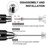 Handheld Coffee Frother with Stand - Image 2
