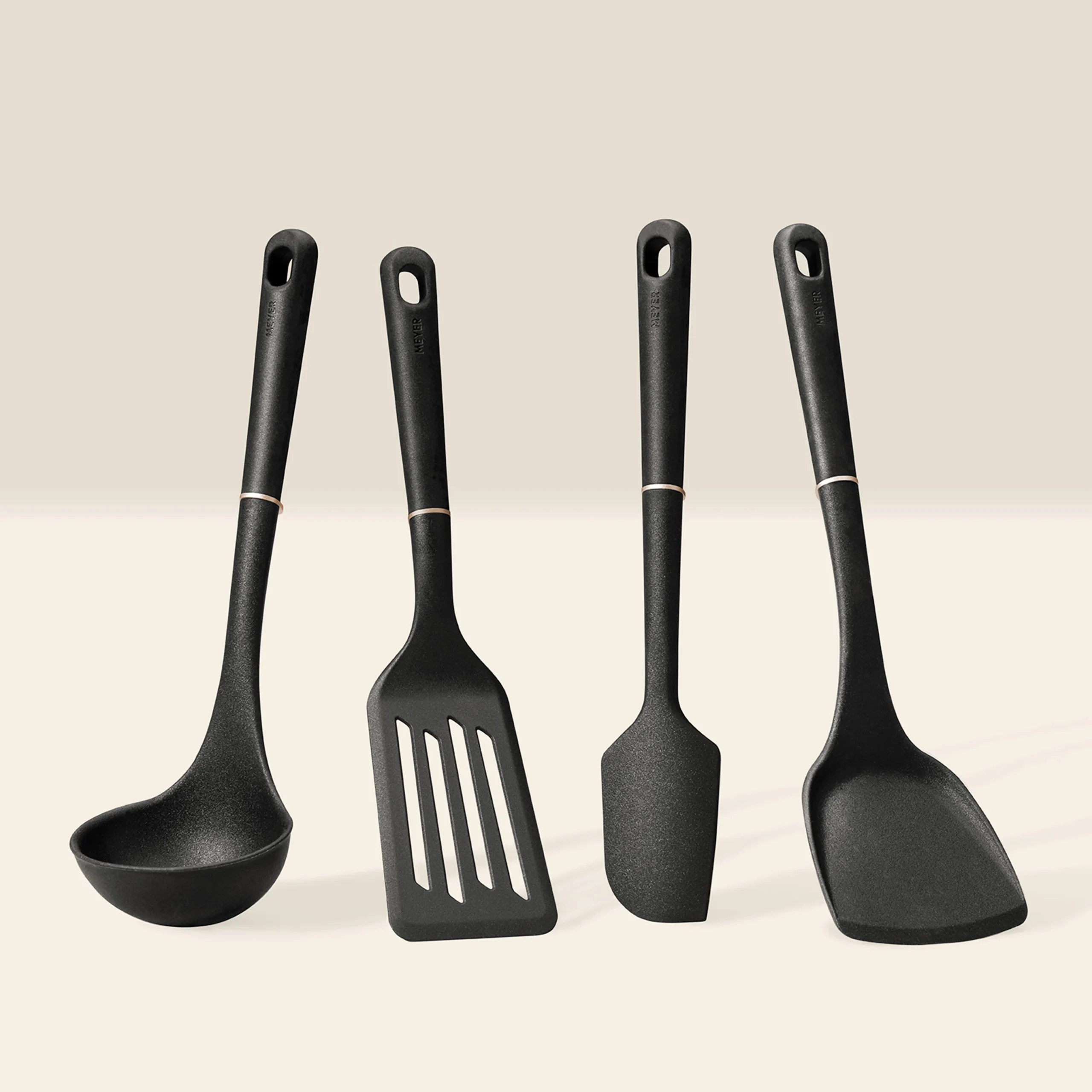 48521_MEY_MTG_AccentToolsFullRange_MainEnvironment Silicone Spatula Set (4-Piece) - Image 1