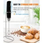 Handheld Coffee Frother with Stand - Image 6