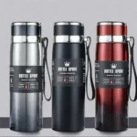 Stainless Steel Thermal Vacuum Bottle – 1L - Image 9