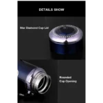 Travel Sports Vacuum Flask with Cup Lid – 800ml - Image 5