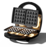 Geepas 3-in-1 Sandwich Maker GSM5425 | 750W Powerful Performance | Includes Grill & Waffle Plates| Non-Stick Coating| Compact Design| Easy Cleaning - Image 9