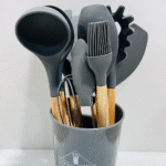 12Pcs Silicone Cooking Kitchen Utensils Set Essential Tools for Modern Culinary Mastery