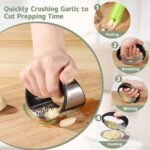 Stainless Steel Garlic Press - Image 10