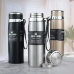 Stainless Steel Thermal Vacuum Bottle – 1L