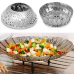 Stainless steel steamer basket - Image 5