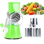 3 in 1 Vegetable Cutter – Multifunctional Rotary Drum Slicer, Cheese Grater & Peeler - Image 9