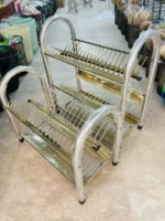 Stainless steel kitchen dish racks - Image 5