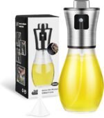 Stainless Steel and glass oil spray bottle - Image 5