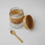 9-piece kitchen spice and oil jar set with a metal stand - Image 6