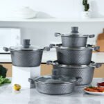 H.K. Granite Set Die-Cast 12-Piece cookware set - Image 3