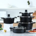 H.K. Granite Set Die-Cast 12-Piece cookware set - Image 2