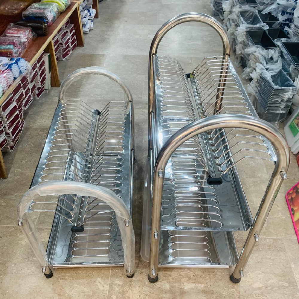 New Project (20) Stainless steel kitchen dish racks. - Image 1