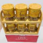 "GLASS Pantry Jar" set.