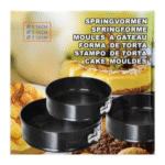Non-stick springform cake pans 3pcs