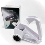 Handheld rotary grater.