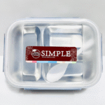 Stainless steel double-layer lunch box