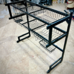 Sink dish drying rack.