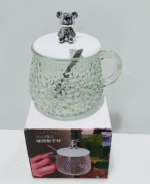 Handle Cup with a lid and spoon