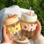 SS Tumbler with a lid and straw - Image 2