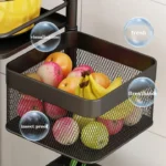 multi-layered, rotating utility cart or serving trolley, - Image 4