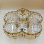 serving platter, possibly vintage, used for candies, nuts, or dried fruits - Image 2
