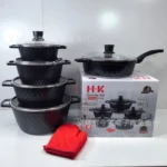 H.K. Granite Set Die-Cast 12-Piece cookware set - Image 9