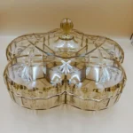 serving platter, possibly vintage, used for candies, nuts, or dried fruits - Image 6