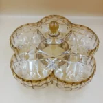 serving platter, possibly vintage, used for candies, nuts, or dried fruits - Image 7