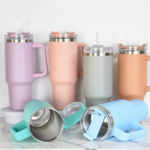 Side Handle Stainless Steel Tumbler - Image 7