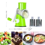 3 in 1 Vegetable Cutter – Multifunctional Rotary Drum Slicer, Cheese Grater & Peeler - Image 8