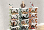 Creative Multipurpose Shoe Rack - Image 3