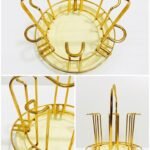 metal glass drying rack