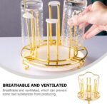 metal glass drying rack - Image 3