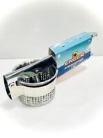This item is a stainless steel potato ricer designed to produce smooth, creamy mashed potatoes or other cooked vegetables - Image 2