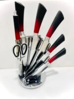 BASS 8-Piece Stainless Steel Kitchen Knife Set - Image 4
