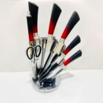 BASS 8-Piece Stainless Steel Kitchen Knife Set