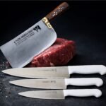 Nazir Ahmed & Sons Daska Toka meat cleaver and knife set
